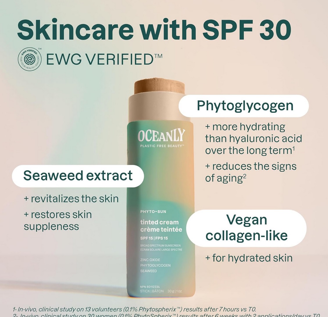 ATTITUDE Oceanly PHYTO-SUN Getönte Feuchtigkeitscreme SPF 30 - Image 3