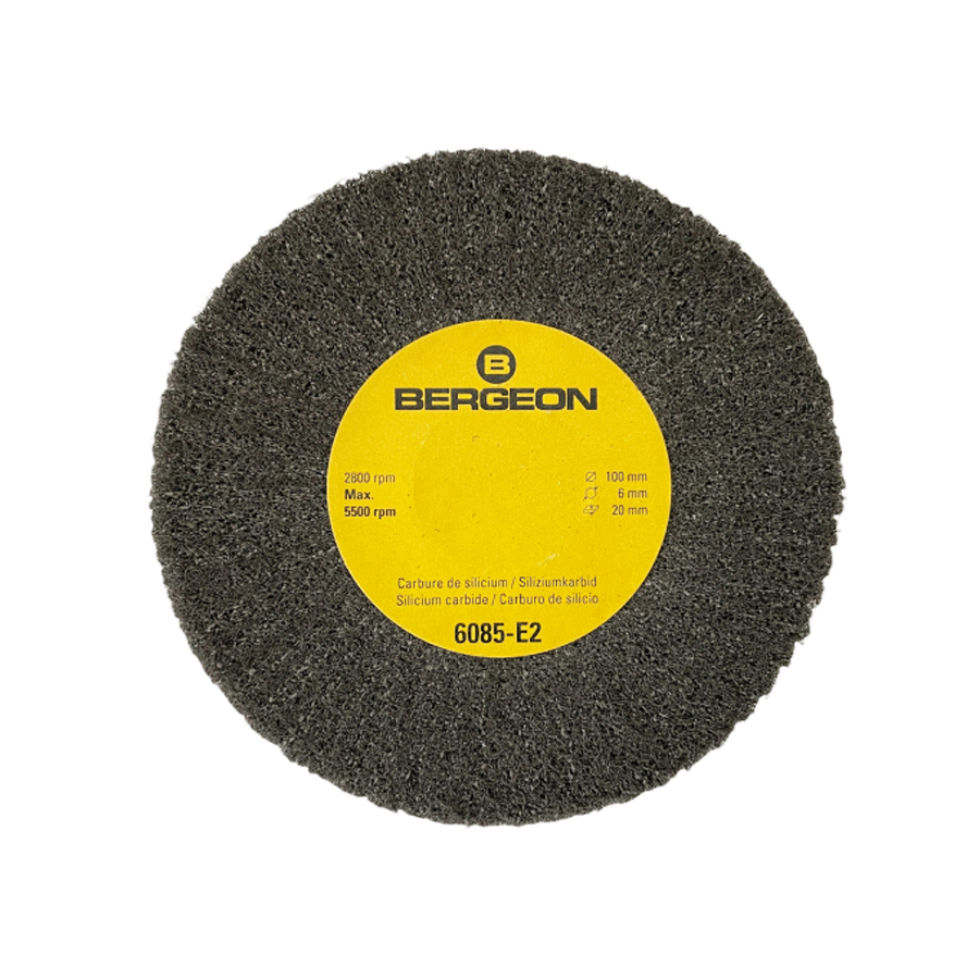 Bergeon 6085-E2 Feines Seidenglanz Metall Schleifrad