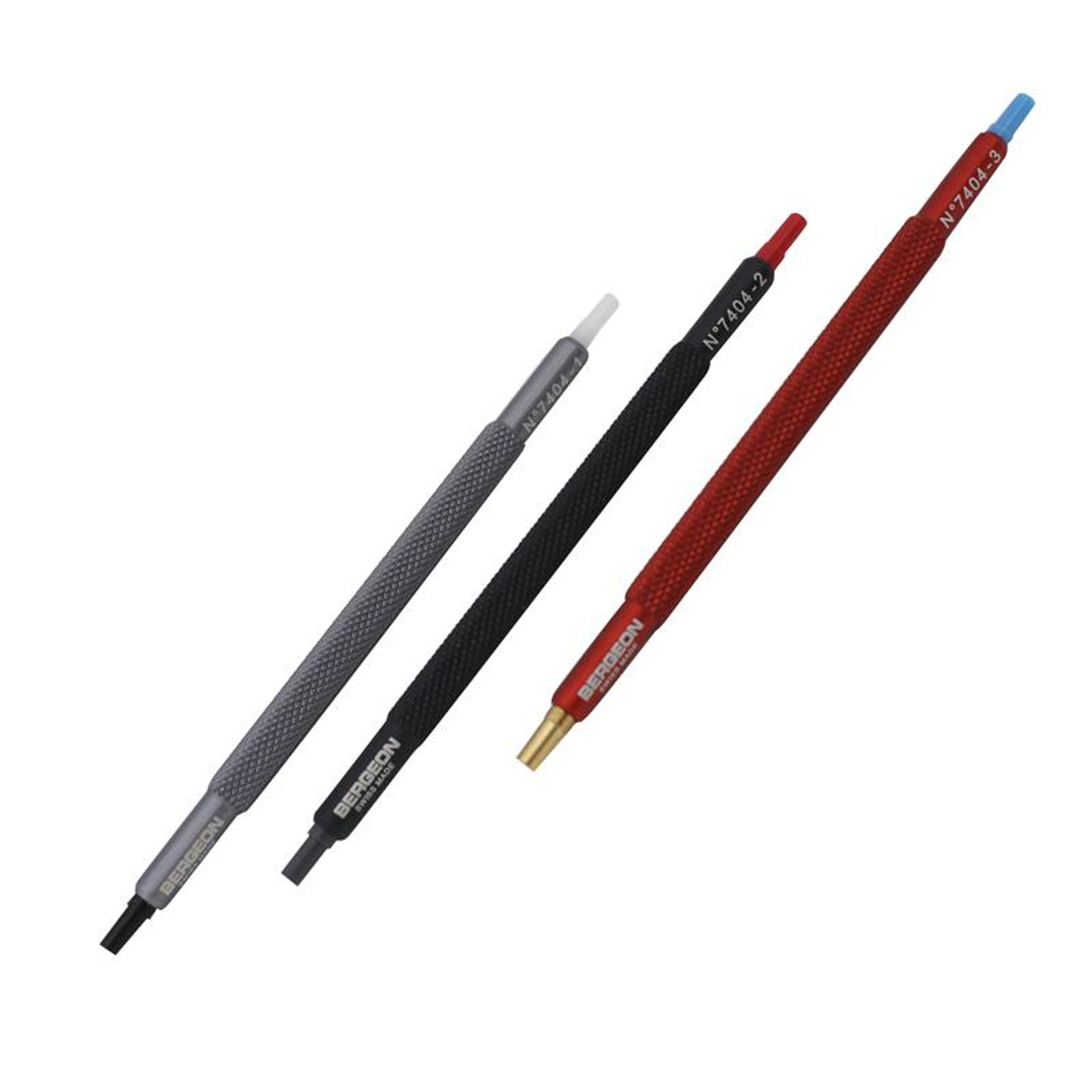 Bergeon 7404 Sortiment aus 3 Uhrwerk-Zeigernetzwerkzeug für Quarzuhren - Image 2