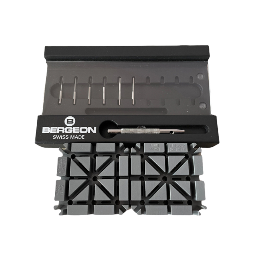 Bergeon 7744 Breitbandarmbandpin-Werkzeug-Set Uhrwerkzeug