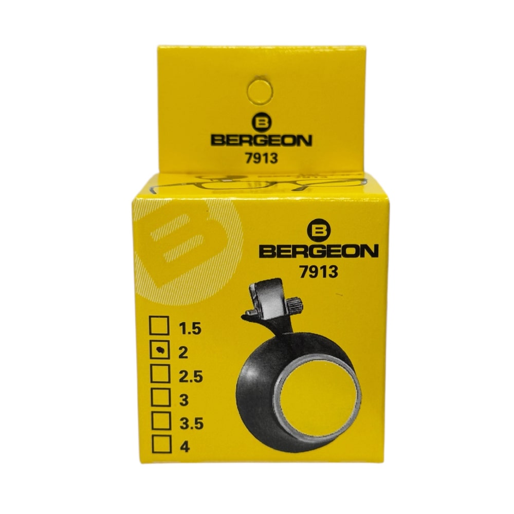 Bergeon 7913-2 Augenlupe für Uhrmacher 5-fache Vergrößerung Clip-On - Image 5