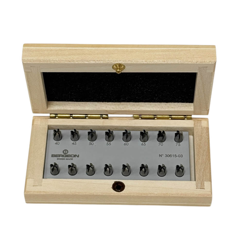 Bergeon 30615-03 End Mills für Chronographenscrew Schulterfräser - Image 2