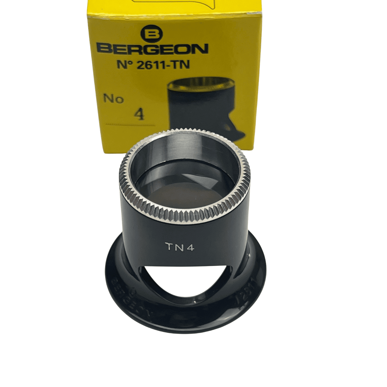 Bergeon 2611-TN-4 Uhrmacher Lupe Bireflex Luft Vergrößerung x2 5