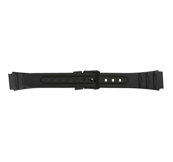 Casio Schwarzer Gummiband W-202-1AV 18 mm Modell 10421384