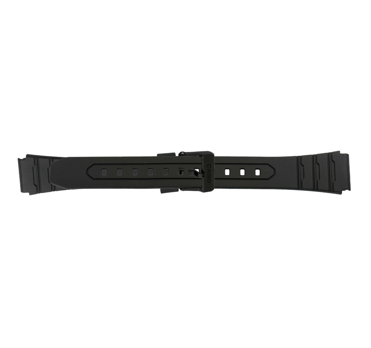 Casio Schwarzer Gummiband W-202-1AV 18 mm Modell 10421384