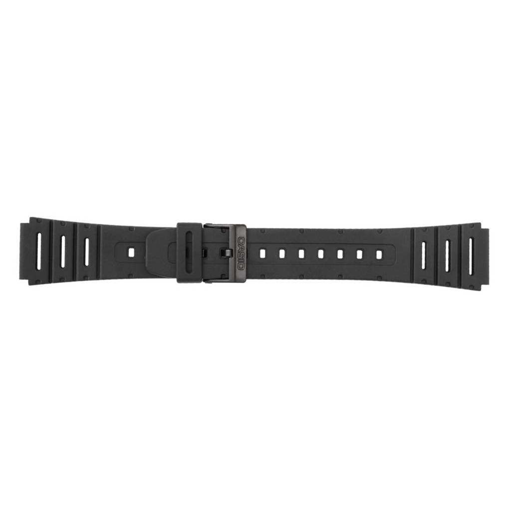 Casio Schwarze Gummiband CA-53W-1 CA-53WF-1B CA-61W-1UZ CA-61W-1Z 20mm 24 5mm