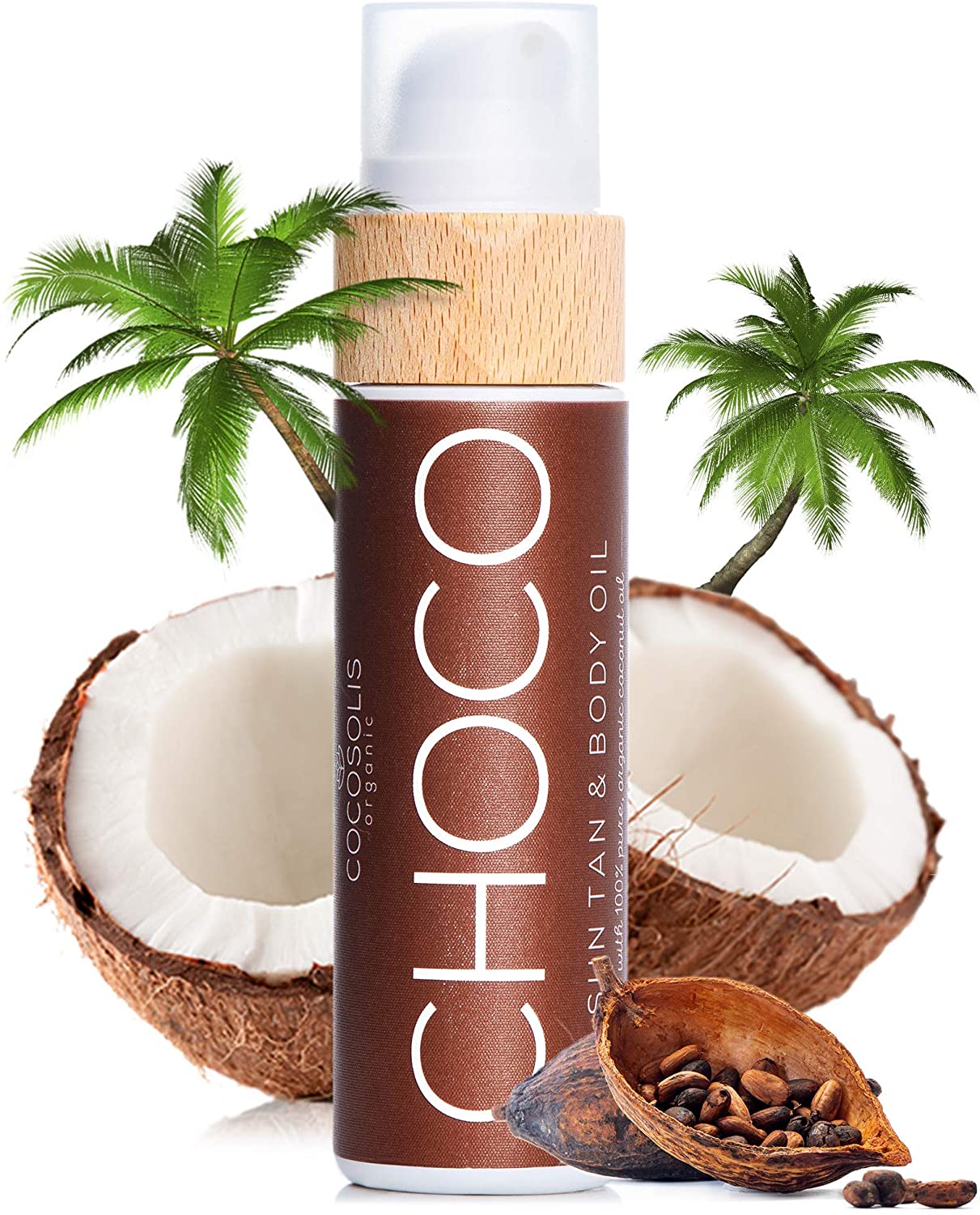 Cocosolis Choco Suntan Körperöl 110 ml Bio Öl Schokoladeton - Image 2