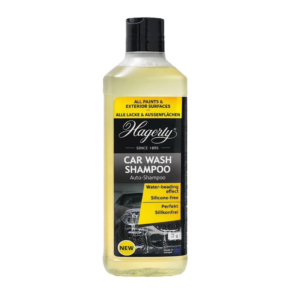 Hagerty Auto-Waschshampoo, sanfte Reinigung für Lack, Kunststoff und Glas, 500 ml