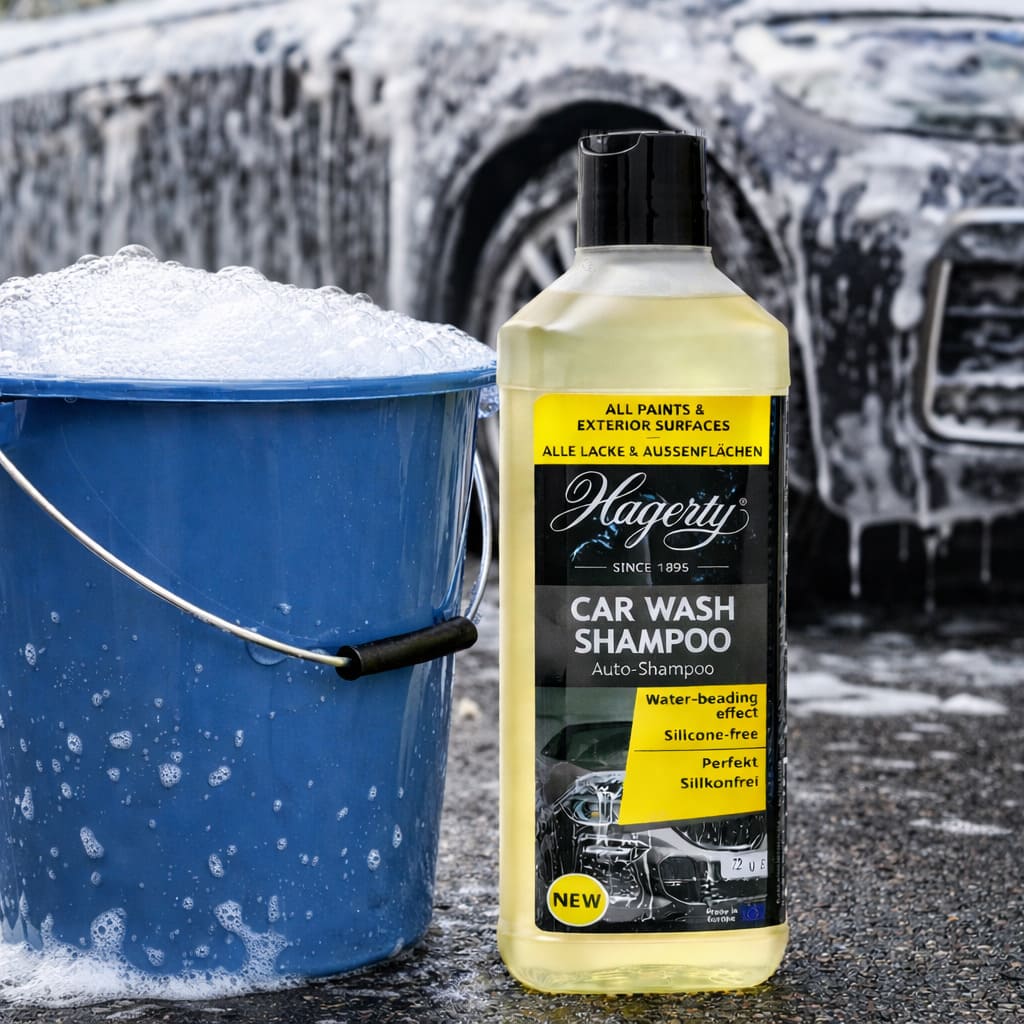Hagerty Auto-Waschshampoo, sanfte Reinigung für Lack, Kunststoff und Glas, 500 ml - Image 3