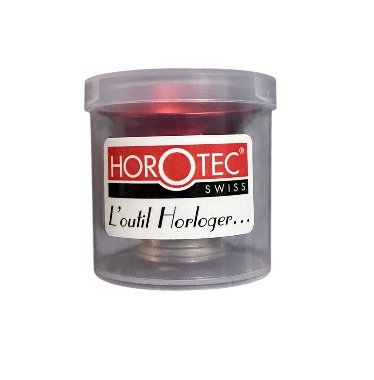 Horotec Rot Anodisierte Loupe 10.0x MSA00.033-1 Uhrmacher Brillenglas 25mm Objektiv - Image 4