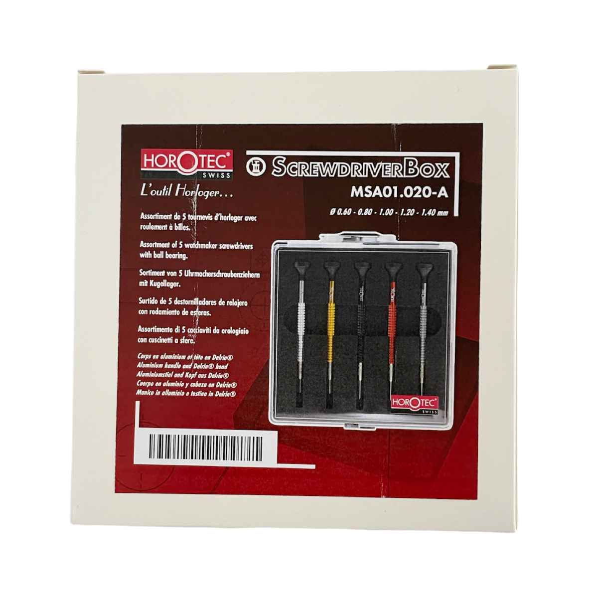 Horotec MSA01 020-A Schraubenset mit Kugelkranzmuttern 5er-Set - Image 4