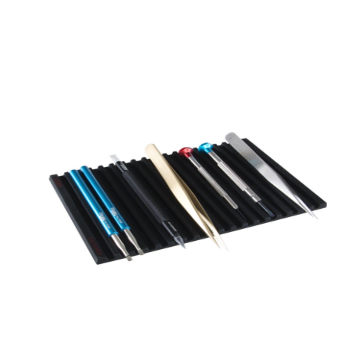 Horotec MSA 24 222 Werkzeugmatte schwarzer Silikon-Anti-Rutsch-Tray mit 19 - Image 3