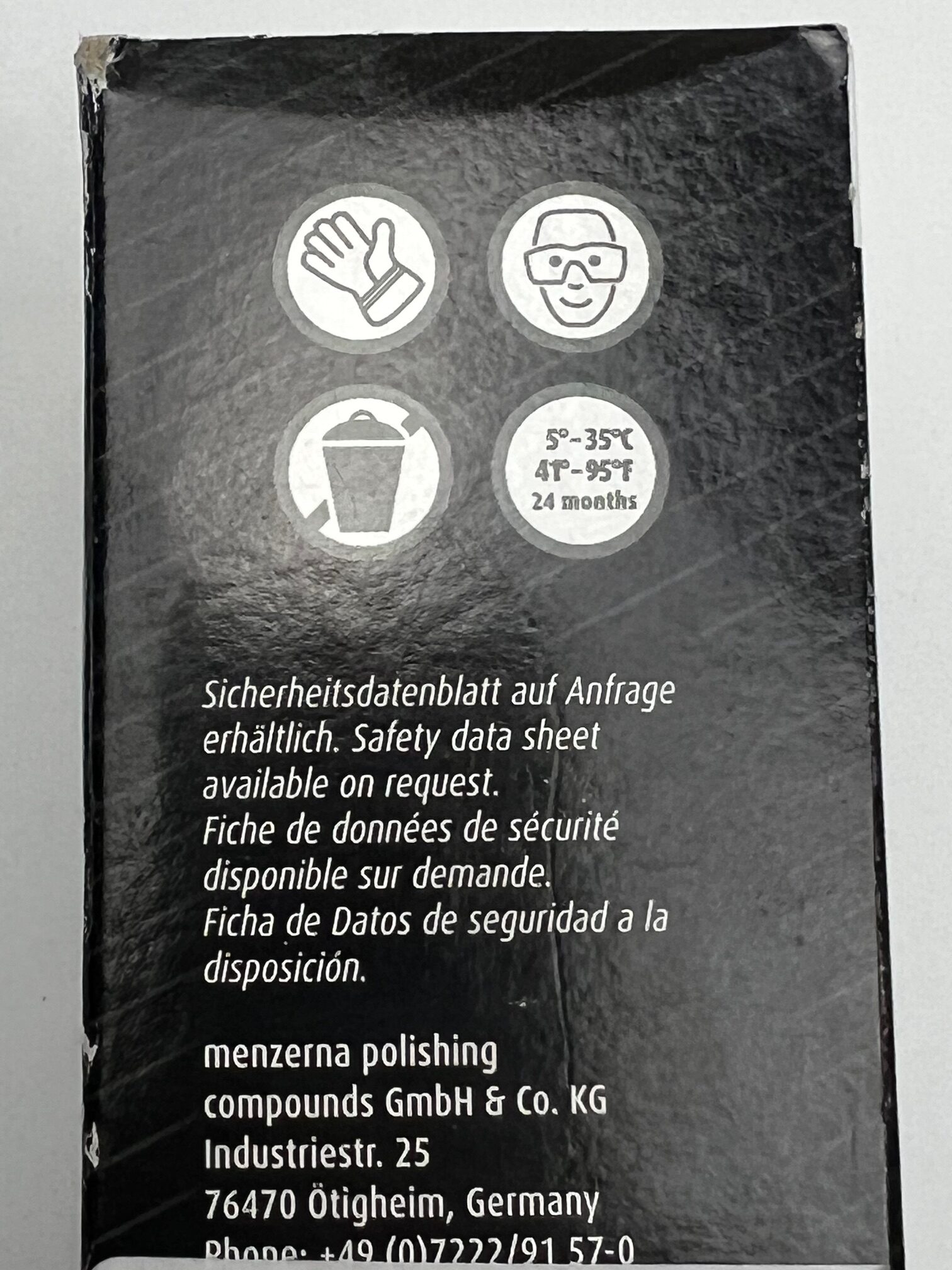 Menzerna Polierpaste M5 für Edelstahl Edelmetalle und Lack 0 500 kg - Image 6