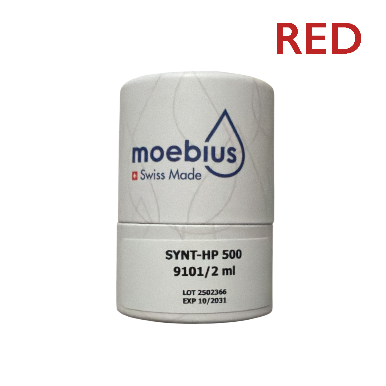 Moebius Synt-HP 500 9101 Spezial Synthetisches Rot Öl 2 ml - Image 3