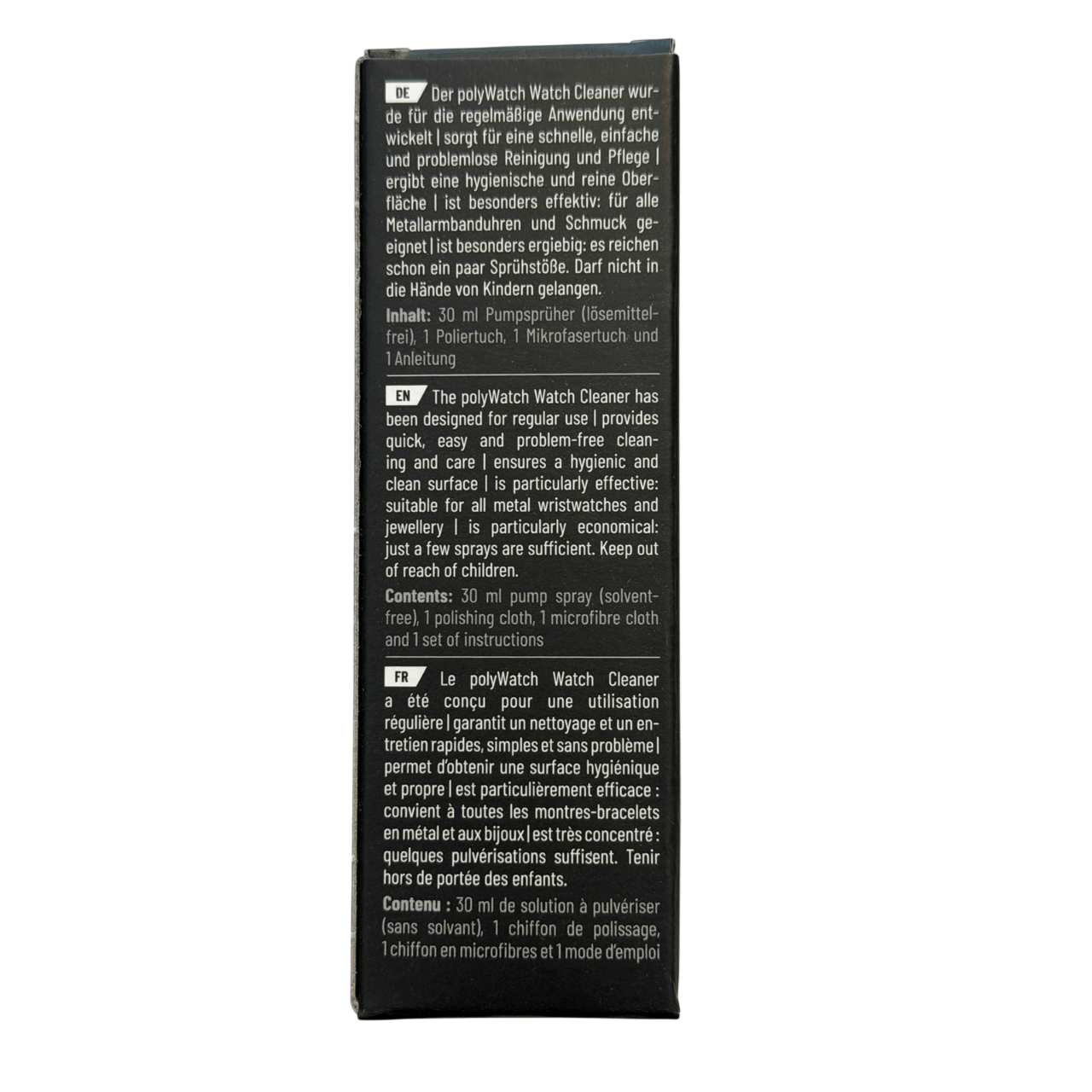 Polywatch Uhrreiniger Spray 30ml Uhrenpflege Schmuckreiniger - Image 5