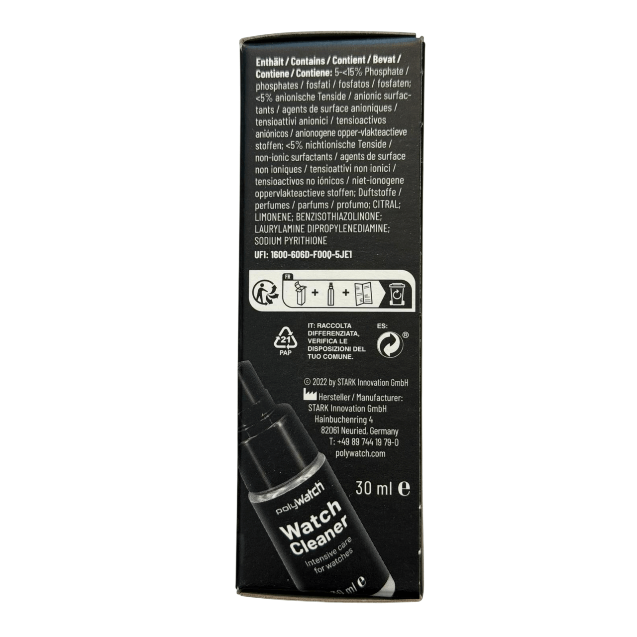 Polywatch Uhrreiniger Spray 30ml Uhrenpflege Schmuckreiniger - Image 4