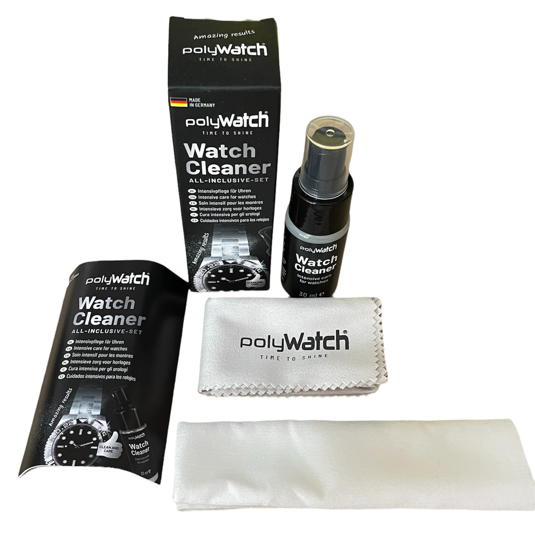 Polywatch Uhrreiniger Spray 30ml Uhrenpflege Schmuckreiniger - Image 2