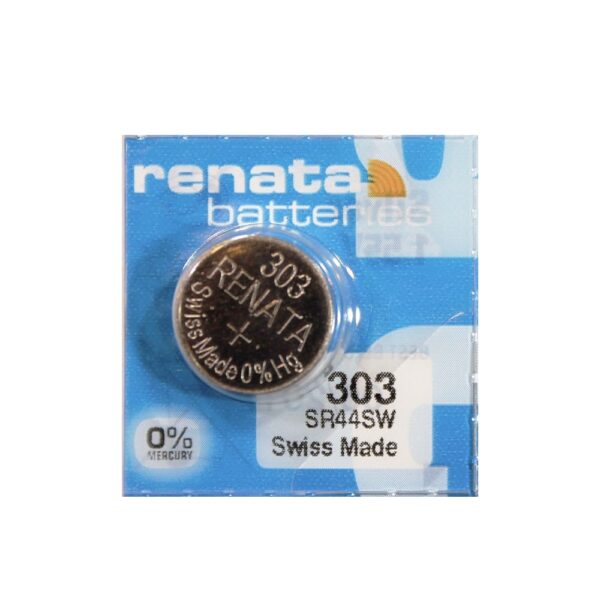 Renata 303 SR44SW Münzbatterie 1 55V Uhrbatterie Silberoxid