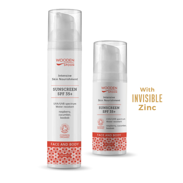 Sonnenschutz-Lotion Face Body SPF35 WOODEN SPOON 100ml