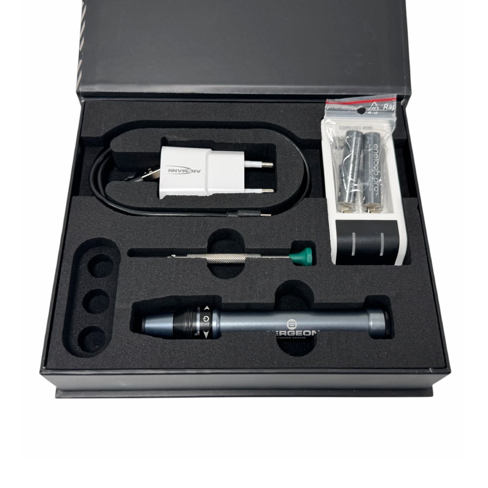 Bergeon 31408 Easy Motorisierter Chronoswinder mit Batterien - Image 3
