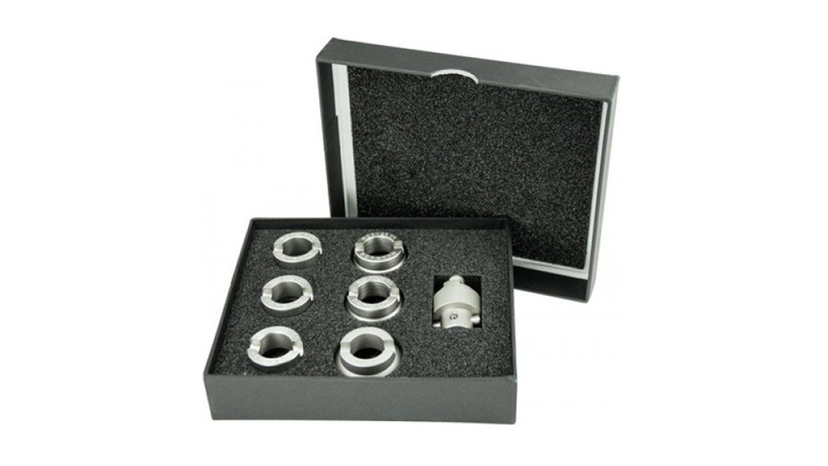Bergeon 5538 Set aus Inserten für wasserdichte Uhrengehäuse mit Rillen Zähnen
