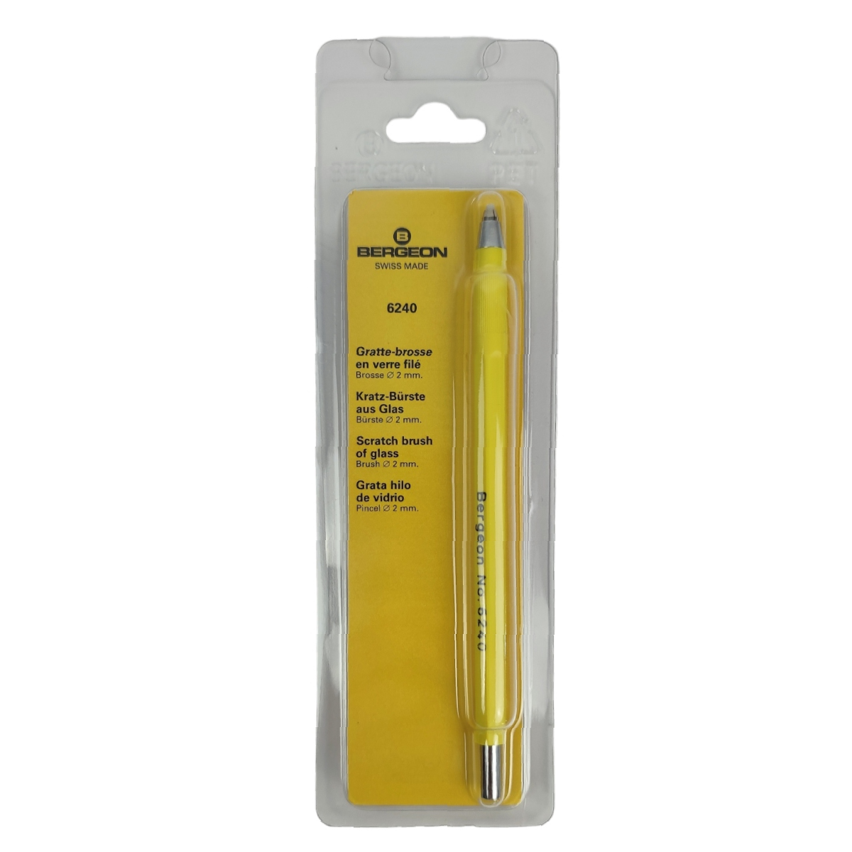 Bergeon 6240 Kratzerbürste aus Glasfaserstift 2 mm - Image 2