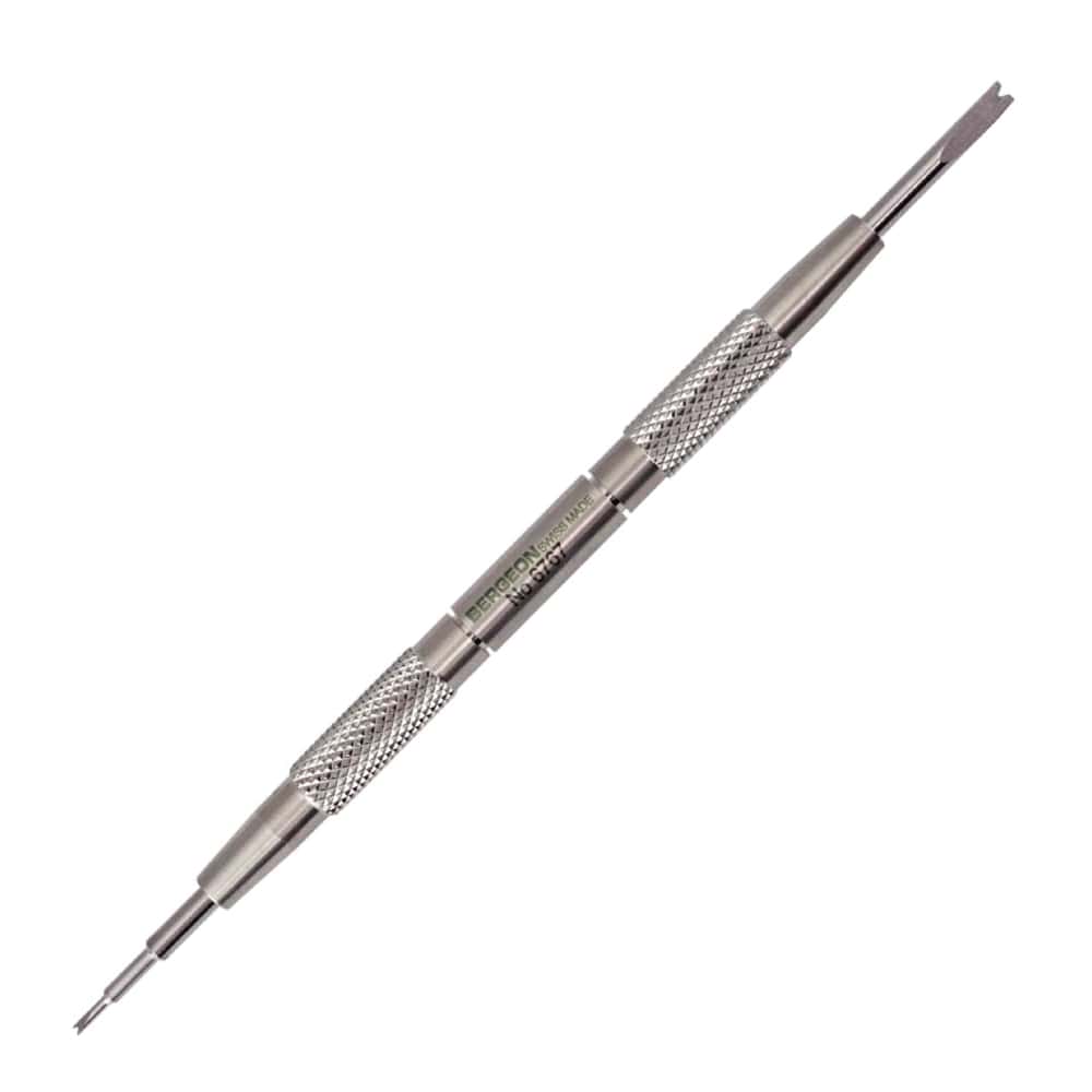 Bergeon 6767-SF Doppelgabel-Federanstel-Werkzeug für Armbandwechsel
