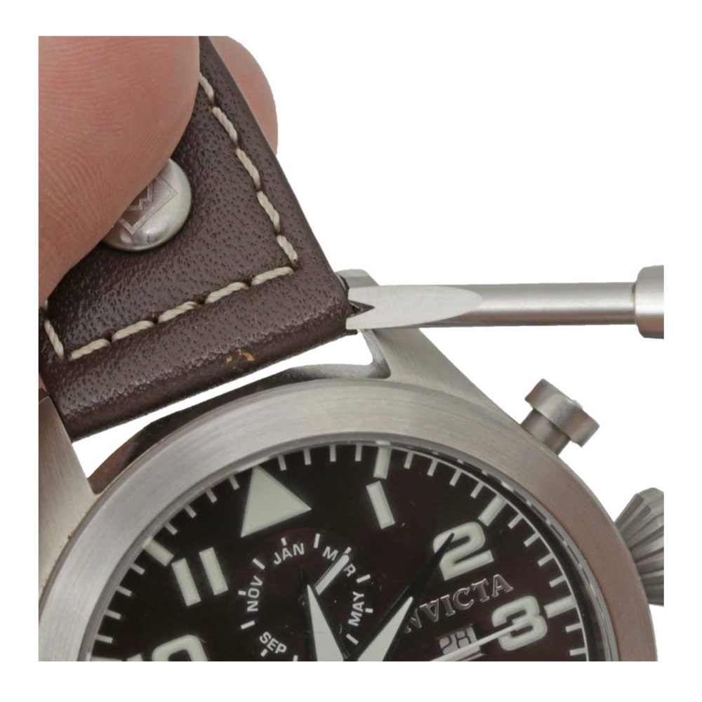 Bergeon 6767-SF Doppelgabel-Federanstel-Werkzeug für Armbandwechsel - Image 2