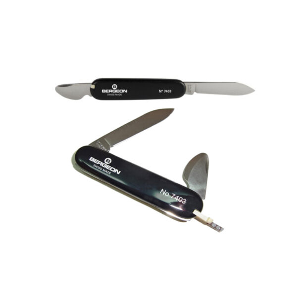 Bergeon 7403 Victorinox Uhrgehäuse-Öffner-Messer Uhrreparatur