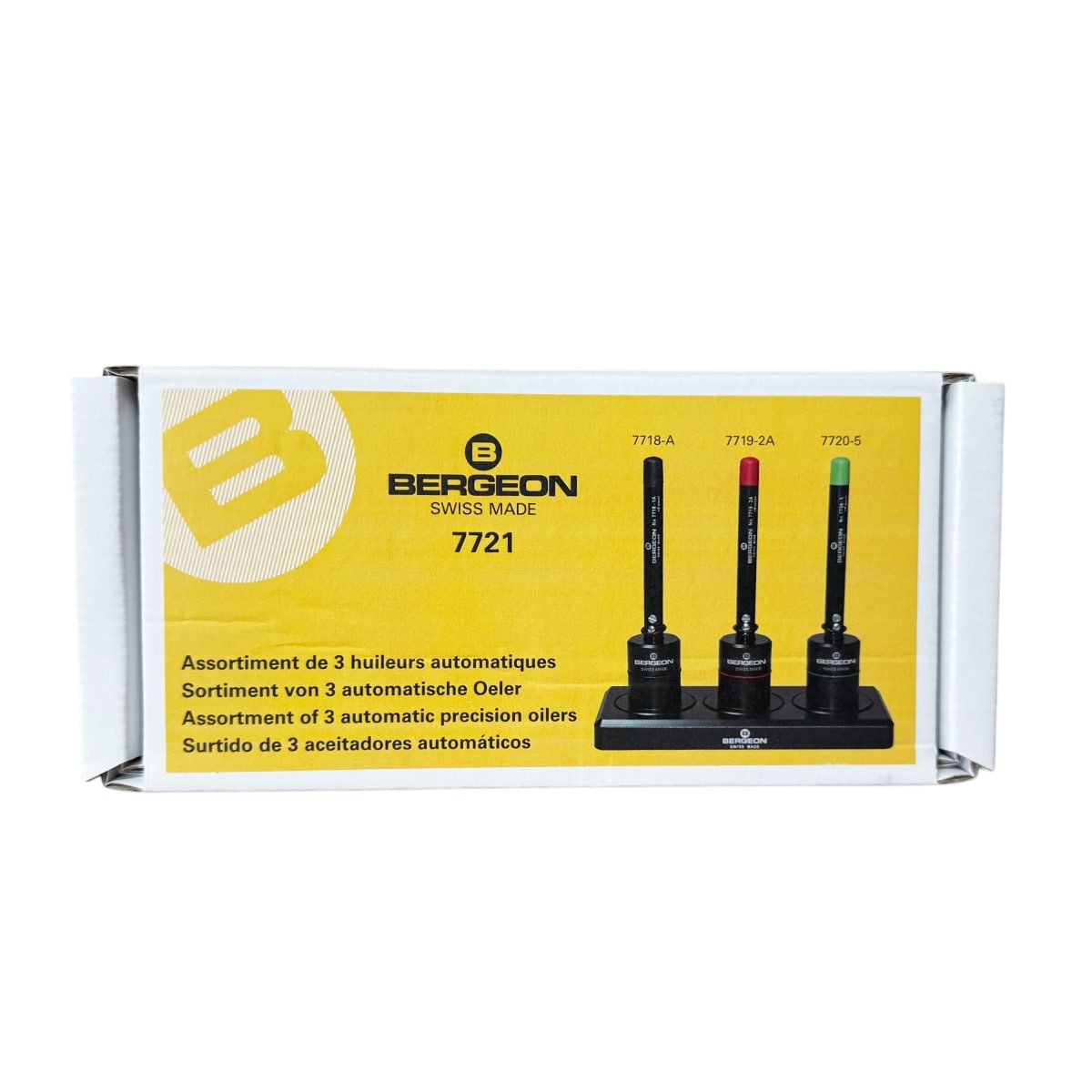Bergeon 7721 Set von 3 Automatischer Präzisionsöler - Image 3