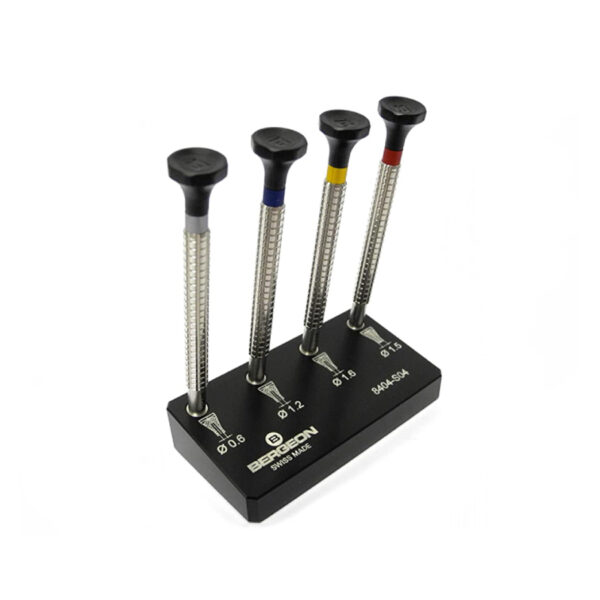 Bergeon 8404-S04 Handaufziehwerkzeug Set 4-teilig Zeiger