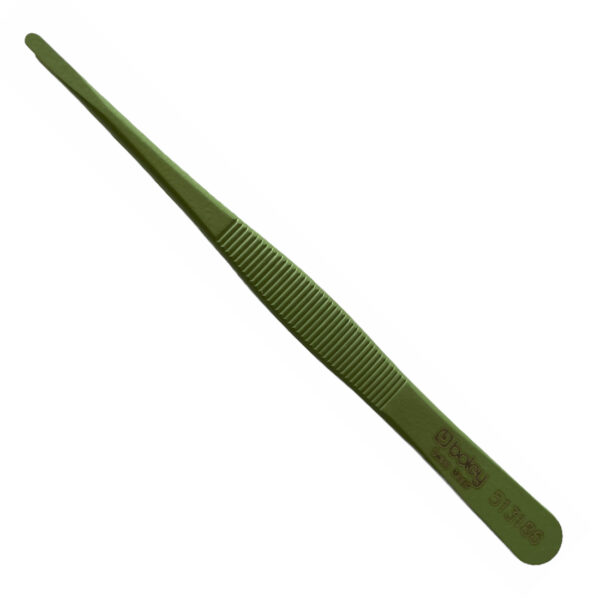 Boley Stahl-Teflon-beschichtete Pinzetten für Knopfzellen (120 mm)