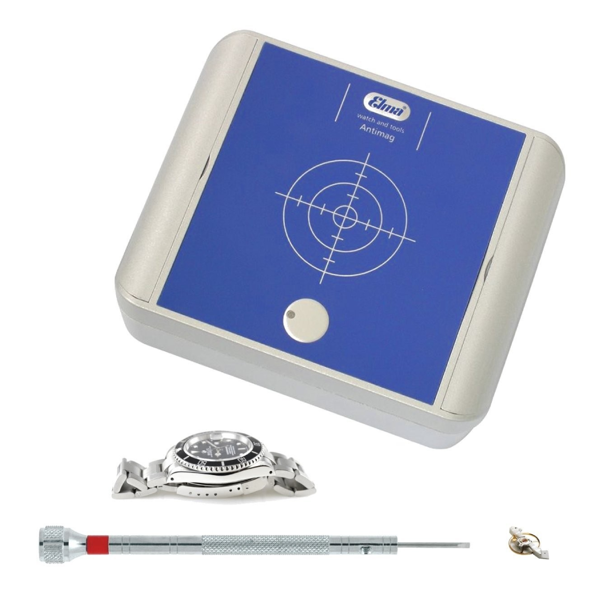 ELMA Antimag Demagnetisier für Uhren Teile Werkzeuge 120V