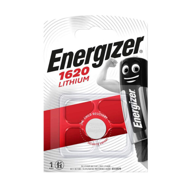 Energizer CR1620 Münz-Lithium-Batterie Münz-Batterie
