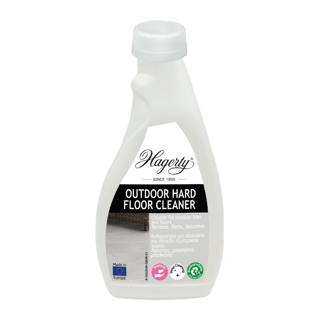 Hagerty Außenreiniger für harte Böden, Terrassenreiniger für Fliesen und Naturstein, 500 ml, Ref. A120011 - Image 2