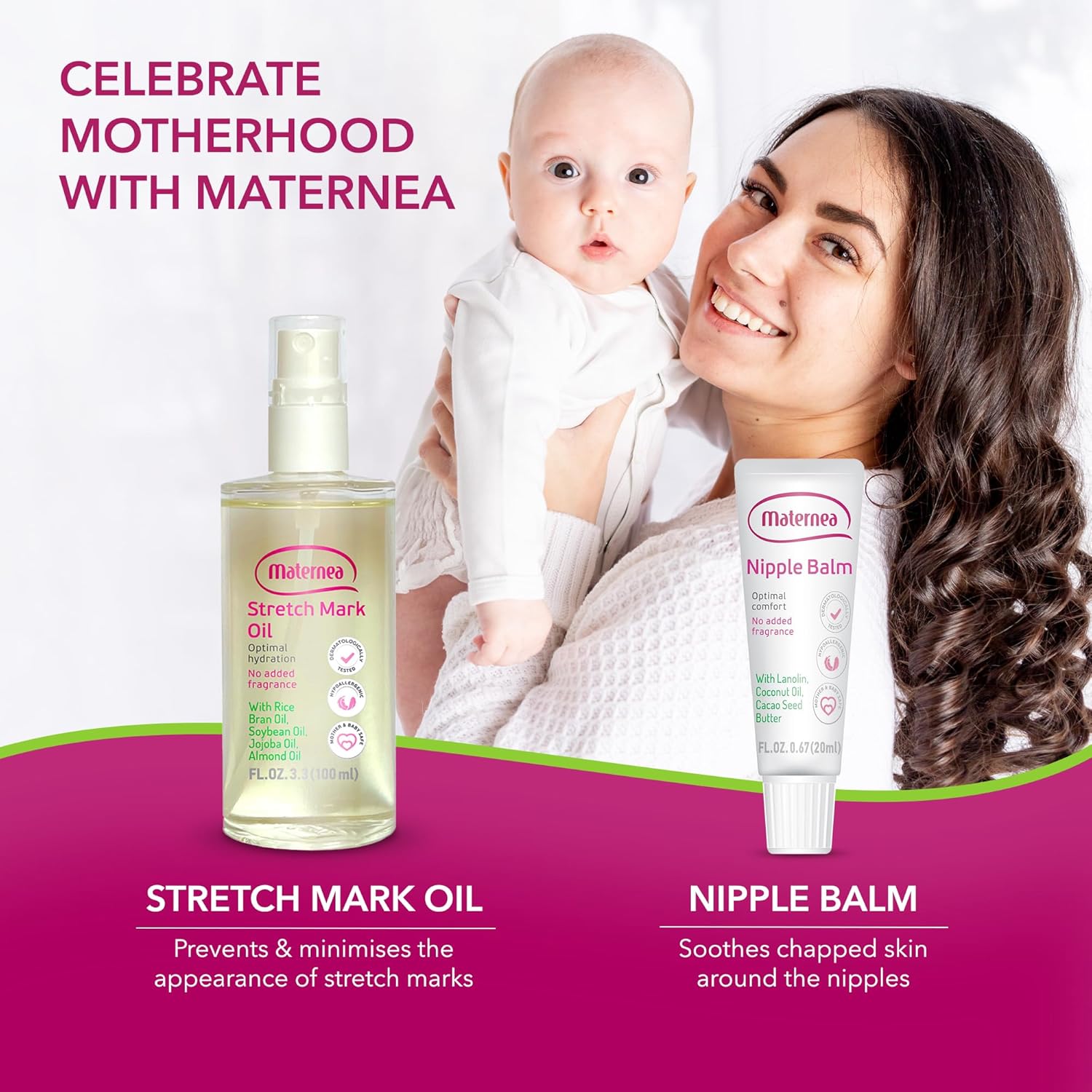 Maternea Anti-Streifen Körperlotion 150 ml Elastizität - Image 5