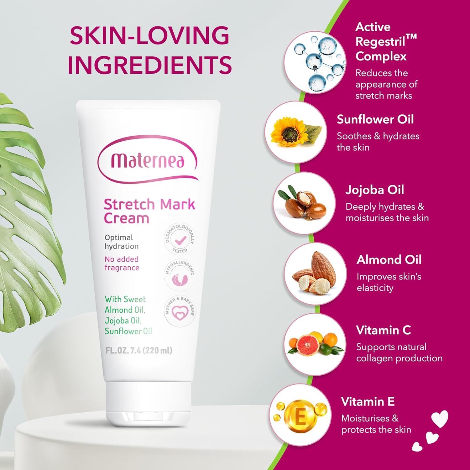 Maternea Anti-Streifen Körperlotion 150 ml Elastizität - Image 7