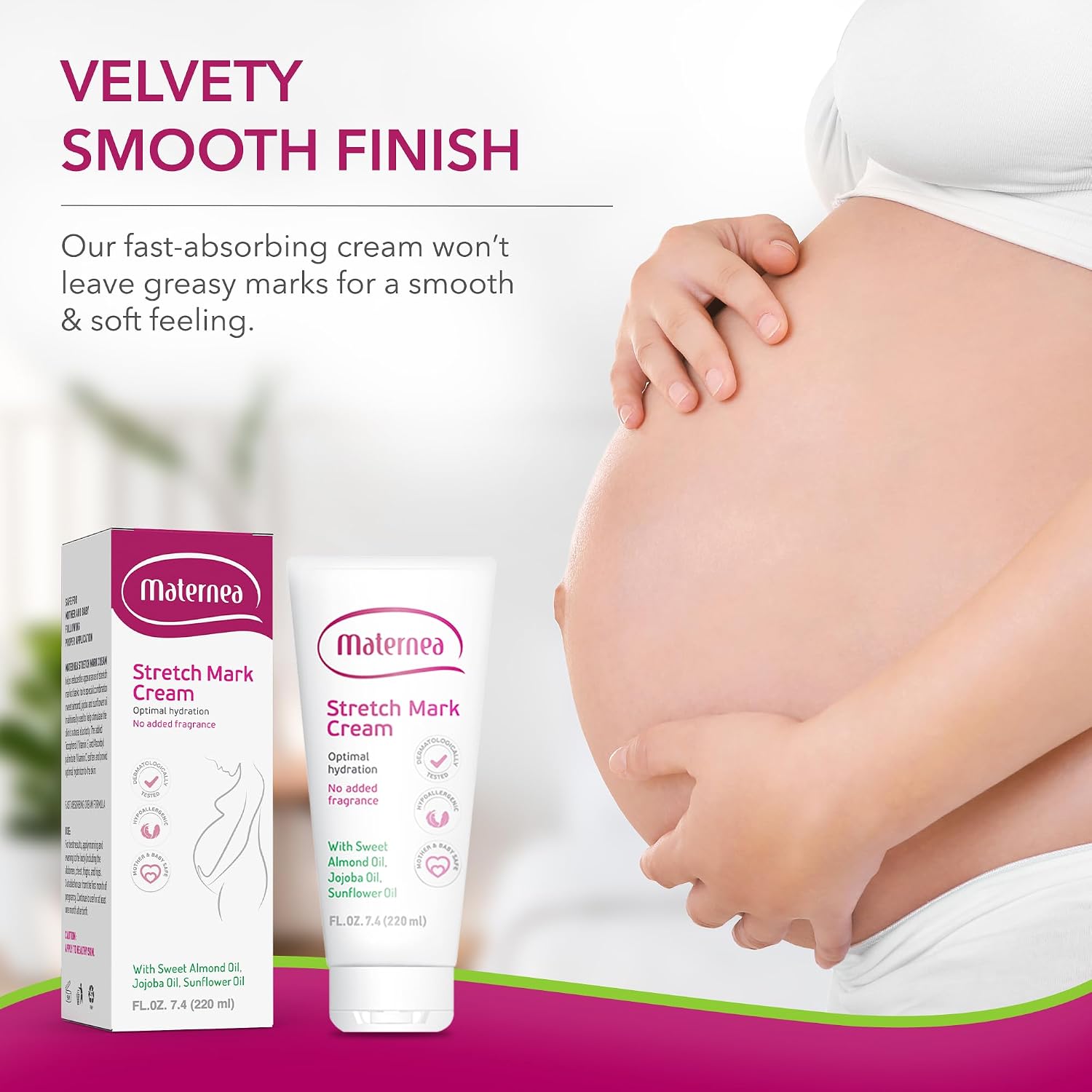 Maternea Anti-Streifen Körperlotion 150 ml Elastizität - Image 3