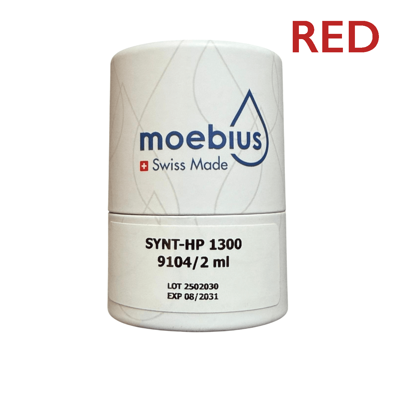 Moebius 9104 1300 Synthetisches HP Öl Mechanische Uhren Rot NEUE Verpackung - Image 5