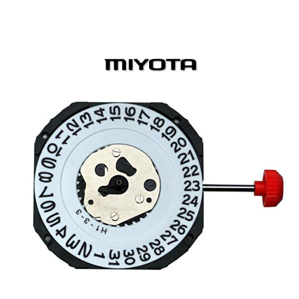 Miyota 2315 SC-D(3) 11 1/2 Quarzwerk mit Windingstange und Batterie
