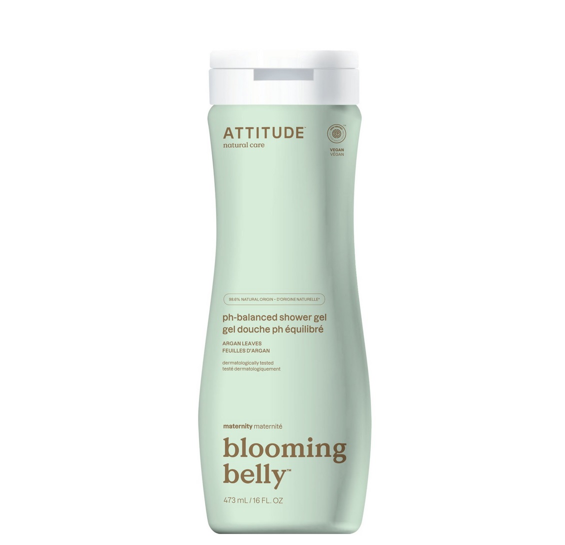 Attitude Blooming belly Schwangerschafts-Duschgel Arganblätter