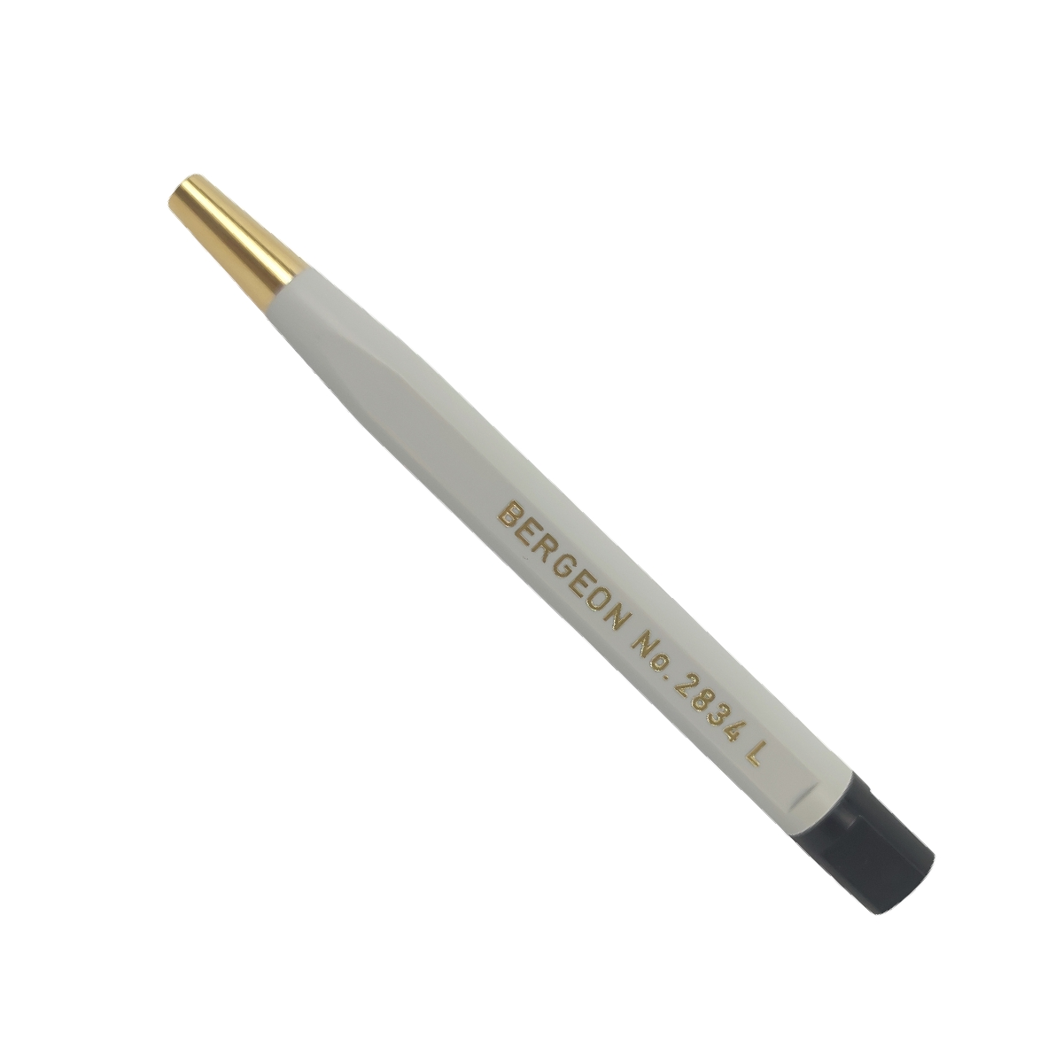 Bergeon 2834-L Messpinsel aus Messing mit Bakelit-Griff Ø10mm, 4mm Borsten