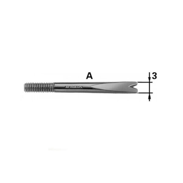 Bergeon 6767-A Ersatzgabel für Federspannwerkzeug 3 0mm