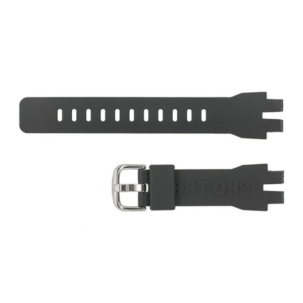 Casio Dunkelgrauer Silikonarmband 10570856 für PRG-330-1A 16 mm