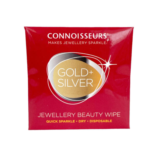 Connoisseurs Trockenreinigungstuch für Gold und Silber, 1 Tuch pro Packung