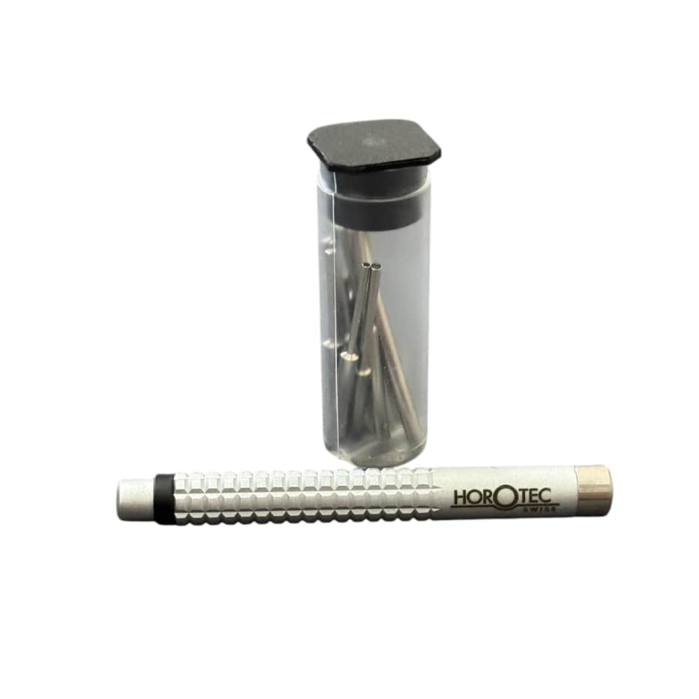 Horotec MSA10 533 Pin Punch Werkzeugset mit Stahlhämmern Set von 11 Pin Punches