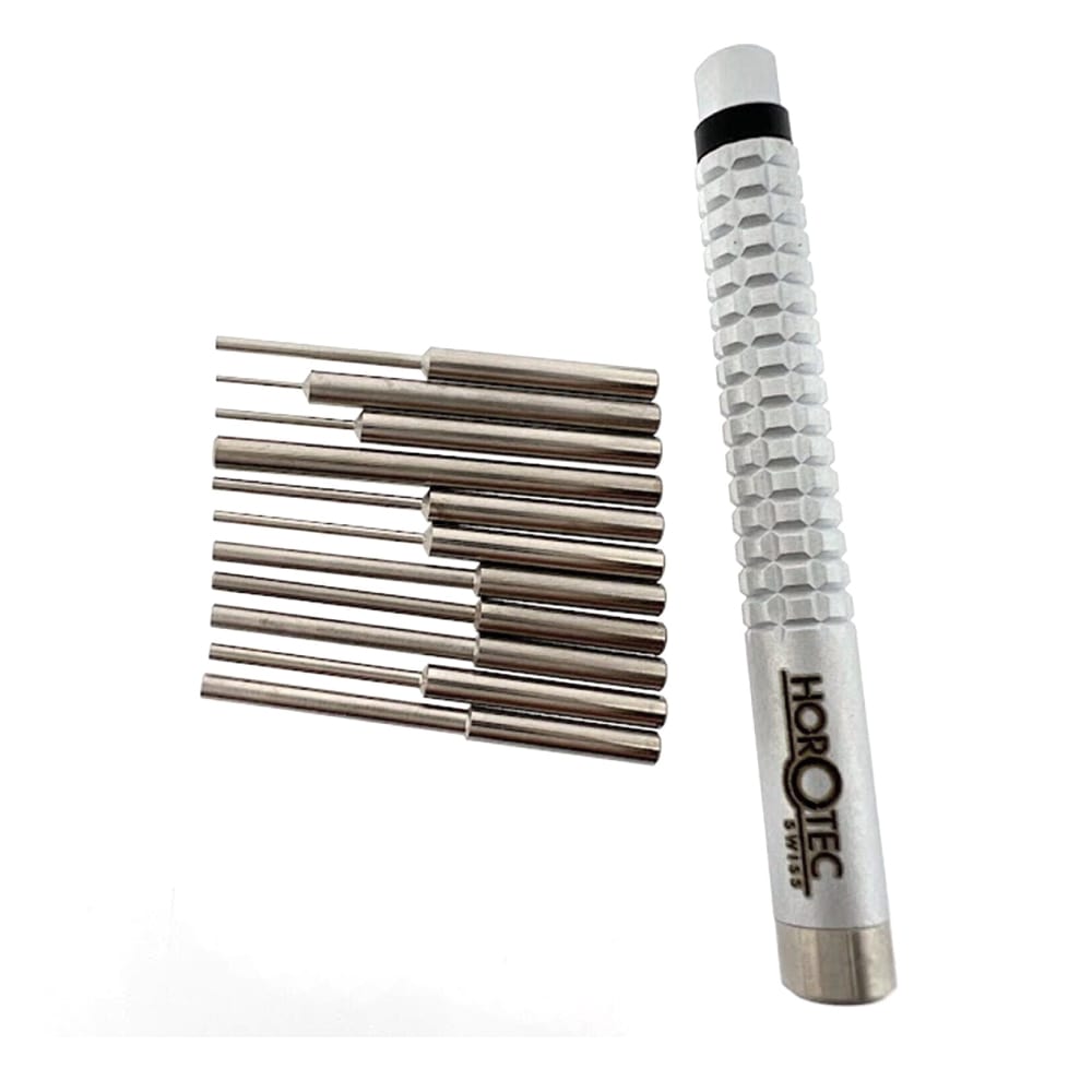 Horotec MSA10 533 Pin Punch Werkzeugset mit Stahlhämmern Set von 11 Pin Punches - Image 3