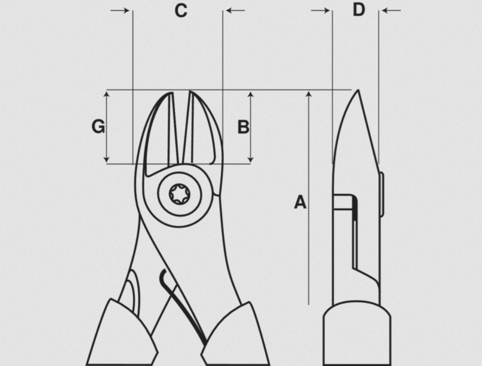 Lindström TRX 8180 Diagonalklingenwerkzeug Kabelwerkzeug - Image 5