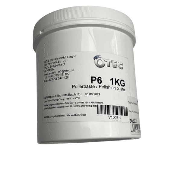 OTEC P6 Polierpaste, 1 kg - Hochwertige Poliermasse
