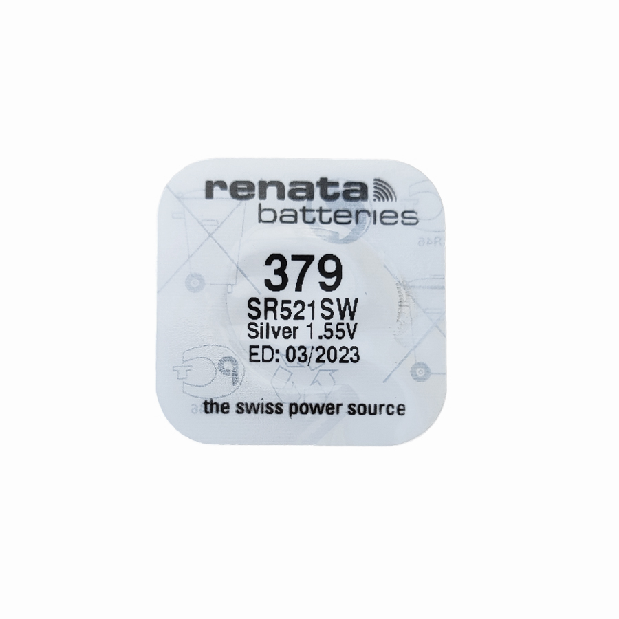 Renata 379 SR521SW Uhrbatterie 1 55V Uhrzubehör 053517549715